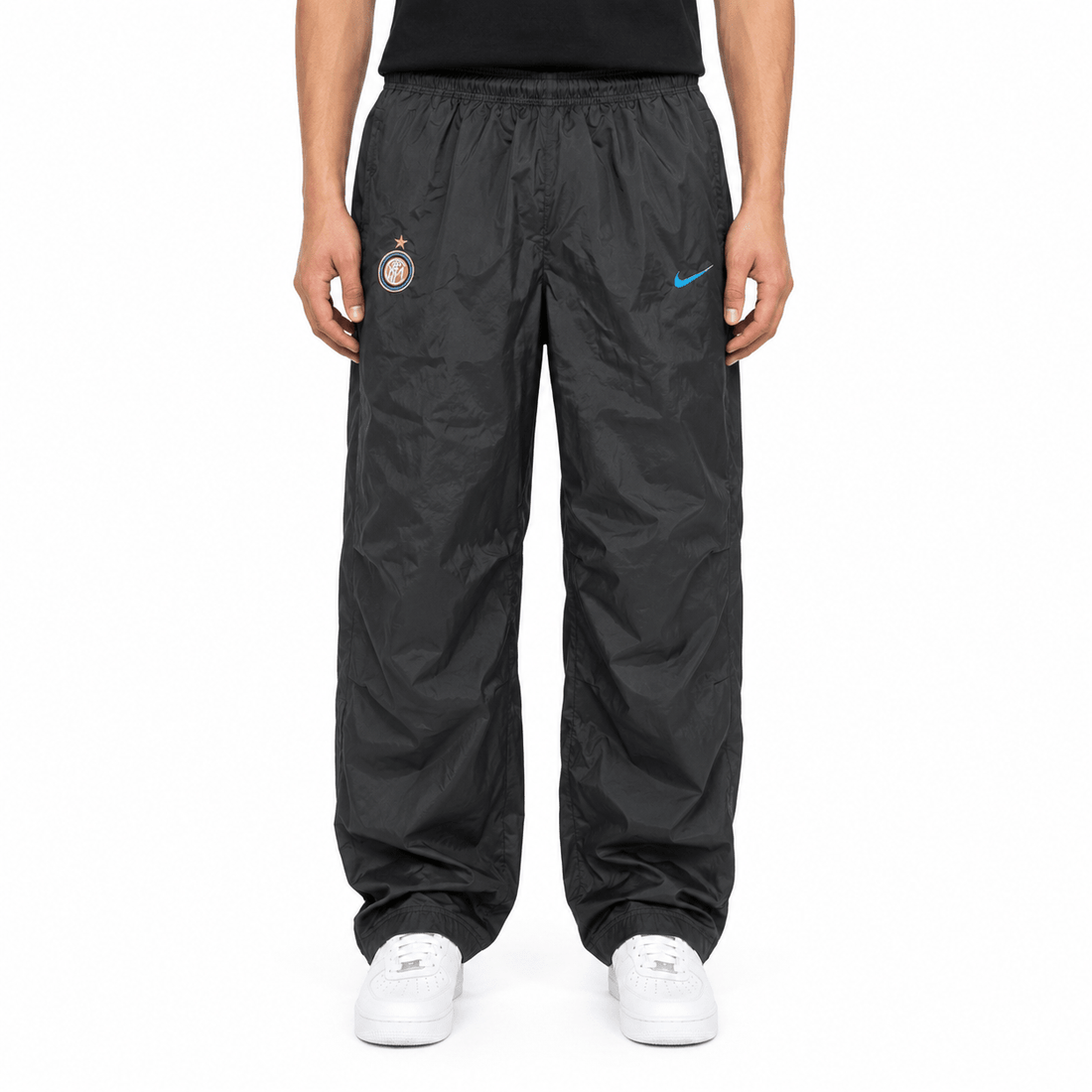 Nike Inter Mailand Crest Vintage Trackpants – Schwarz/Blau (XXL) - PKeyVintage