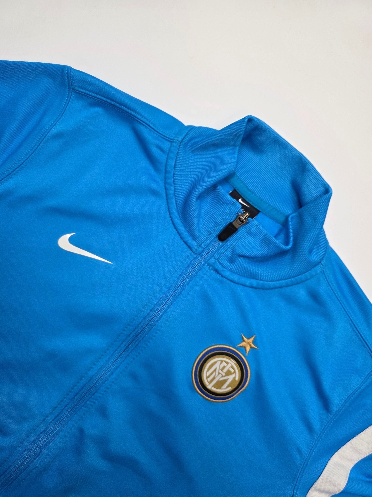Nike Inter Mailand Trackjacket - Blau/Weiß (S) - PKeyVintage
