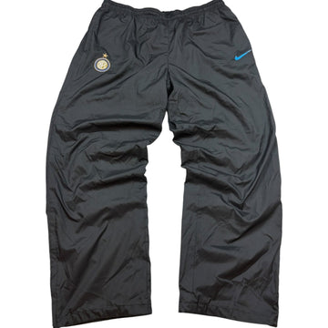 Nike Inter Mailand Vintage Trackpants Schwarz Blau XXL Frontansicht