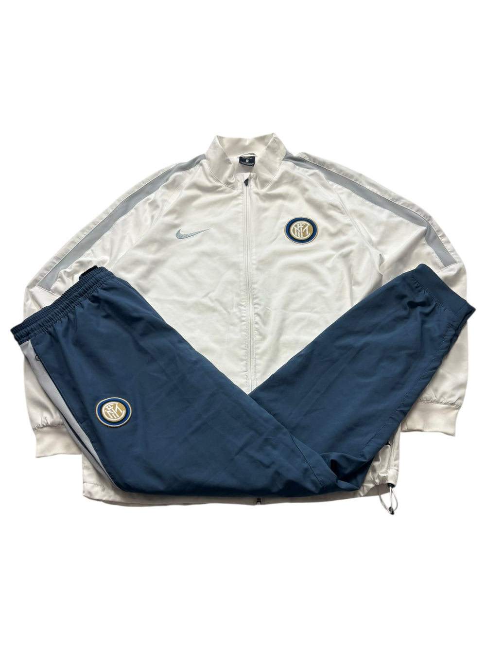 Nike Inter Mailand Vintage Tracksuit – Weiß/Navy (XL) - PKeyVintage