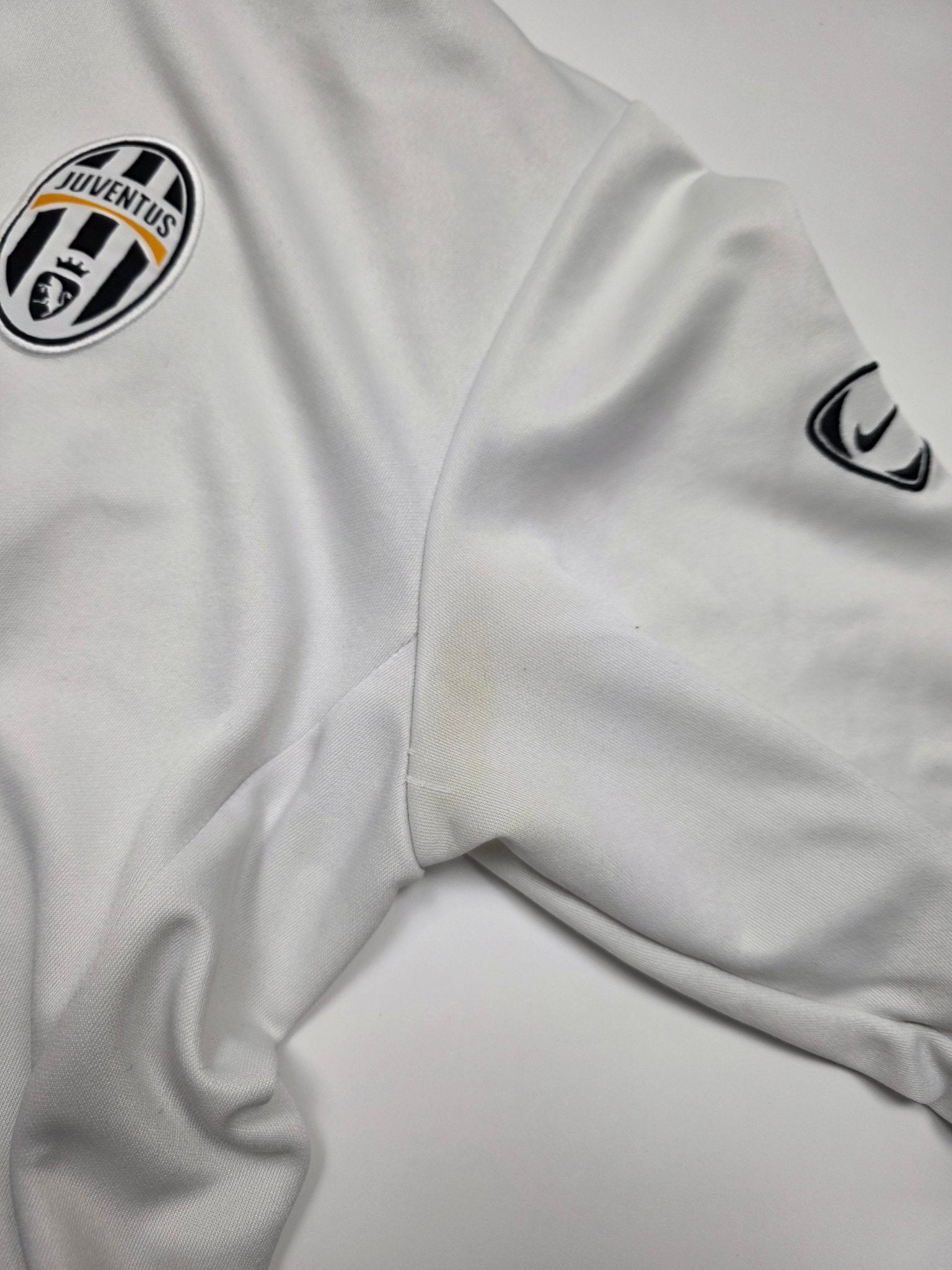Nike Juventus Crest Vintage Trackjacket – Weiß/Schwarz (L) - PKeyVintage