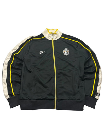 Nike Juventus Turin Trackjacke - Schwarz/Weiß/Gelb (L) - PKeyVintage
