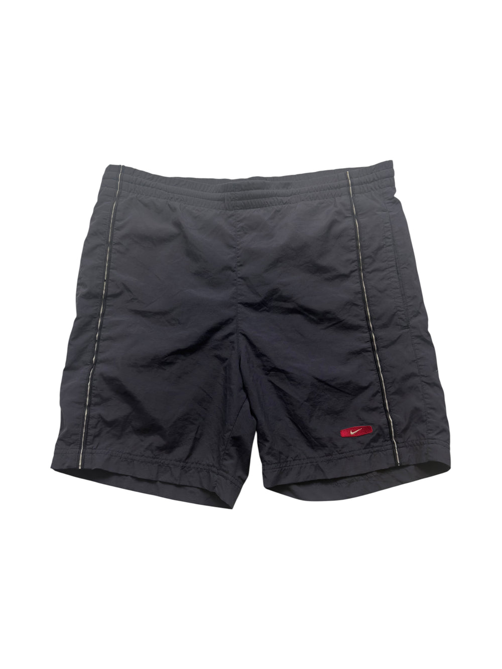 Nike Mini Swoosh Vintage Shorts Schwarz S Frontansicht