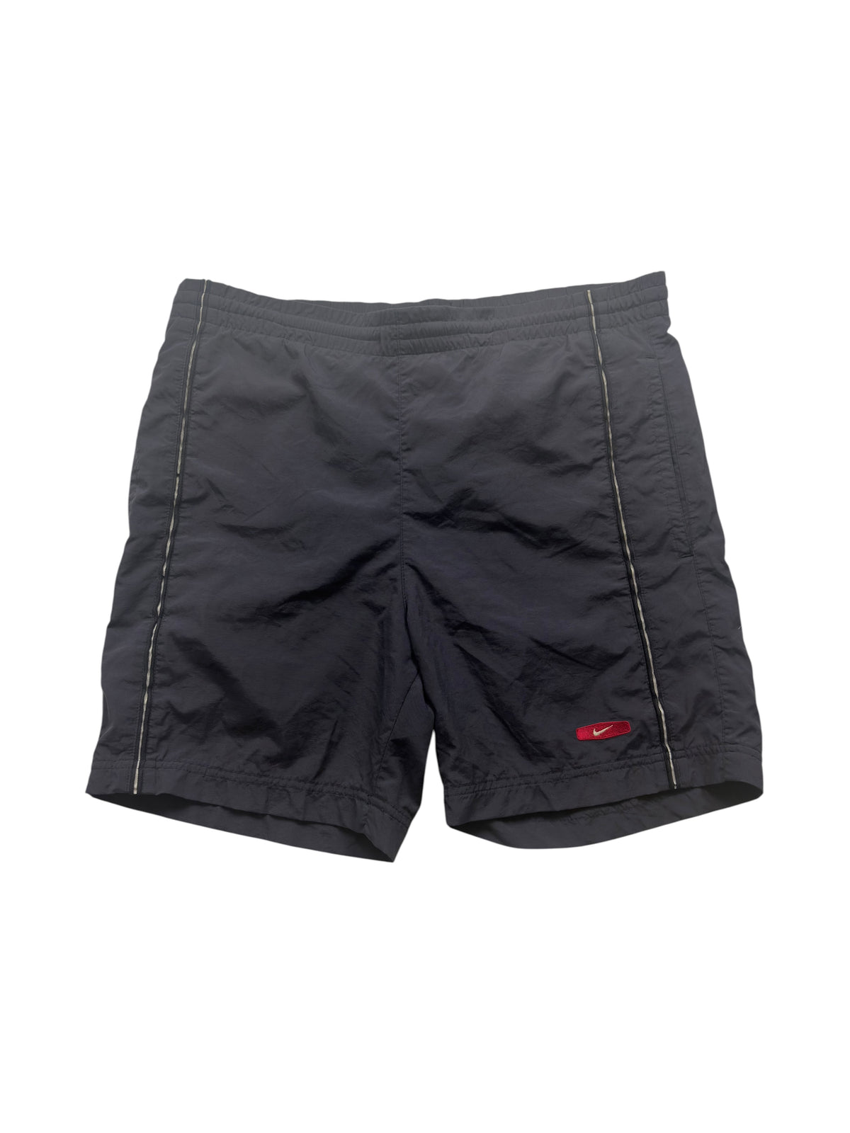 Nike Mini Swoosh Vintage Shorts Schwarz S Frontansicht