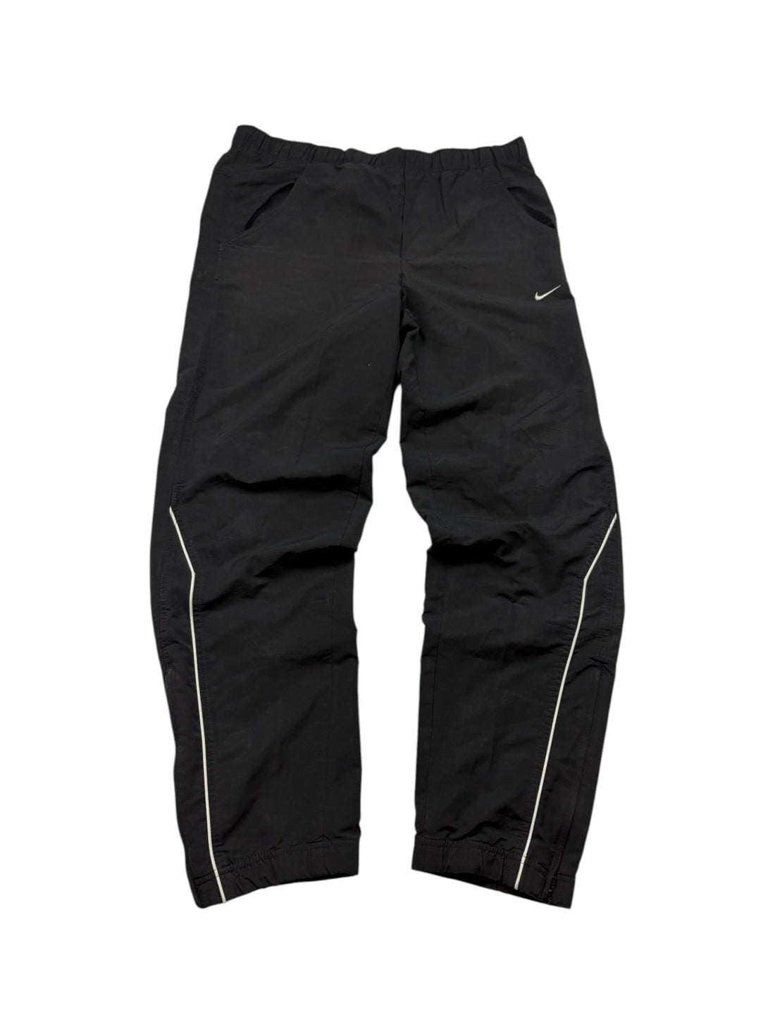 Nike Mini Swoosh Vintage Trackpants – Schwarz (S) - PKeyVintage