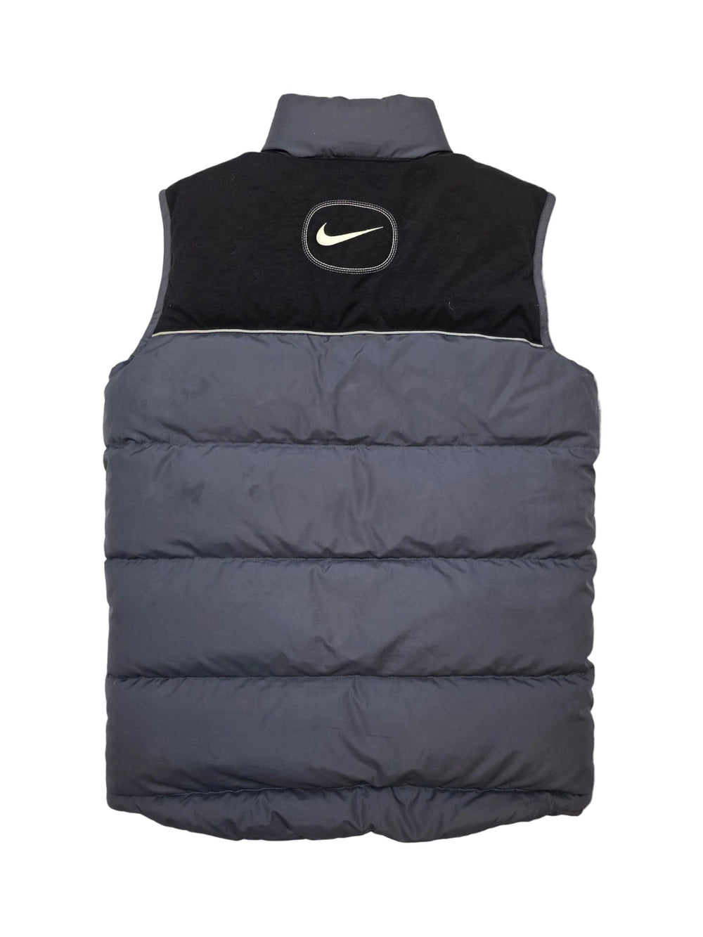 Nike Puffer Weste - Schwarz/Dunkelgrau (S) - PKeyVintage