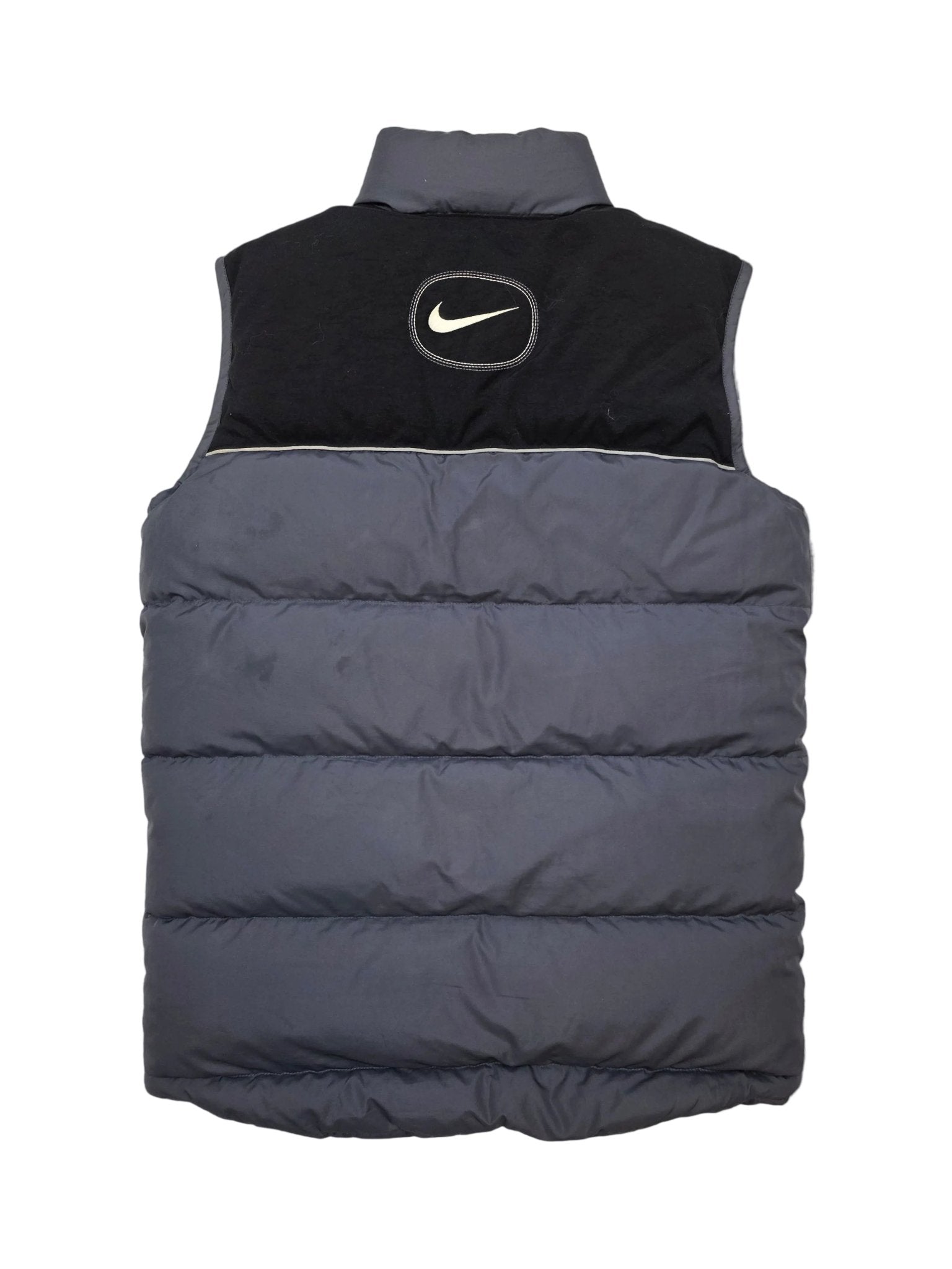 Nike Puffer Weste - Schwarz/Dunkelgrau (S) - PKeyVintage