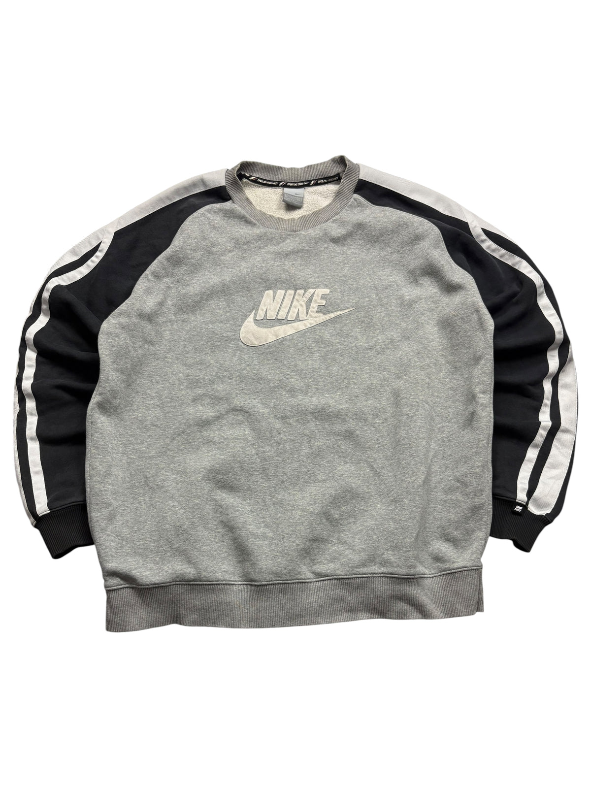 Nike Big Logo Vintage Sweater – Grau