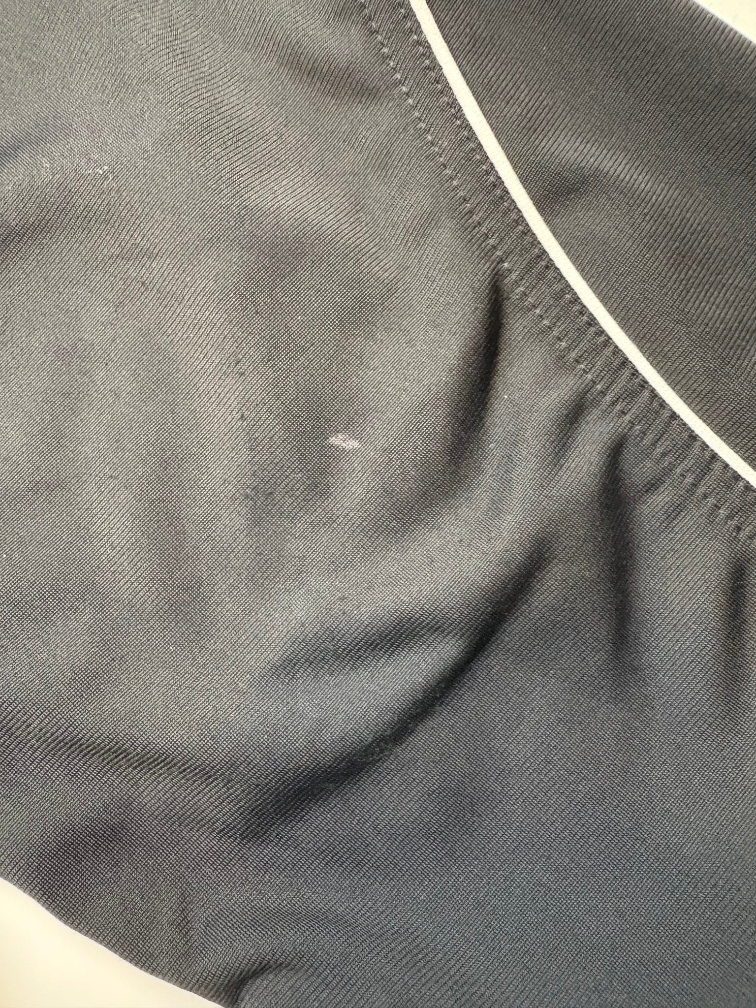 Nike Swoosh Vintage Trackjacket – Schwarz/Anthrazit (XL) - PKeyVintage