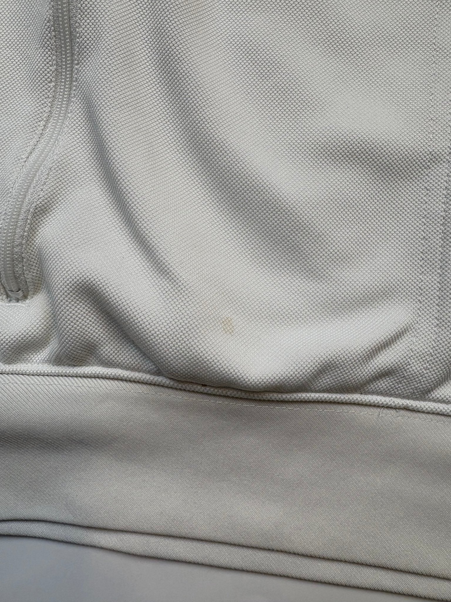Nike TN Air Vintage Hoodie – Weiß/Hellblau (S) - PKeyVintage
