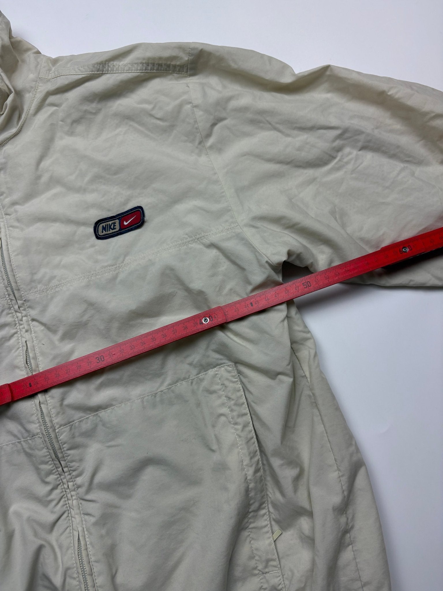 Nike Trackjacke - Beige (S) - PKeyVintage