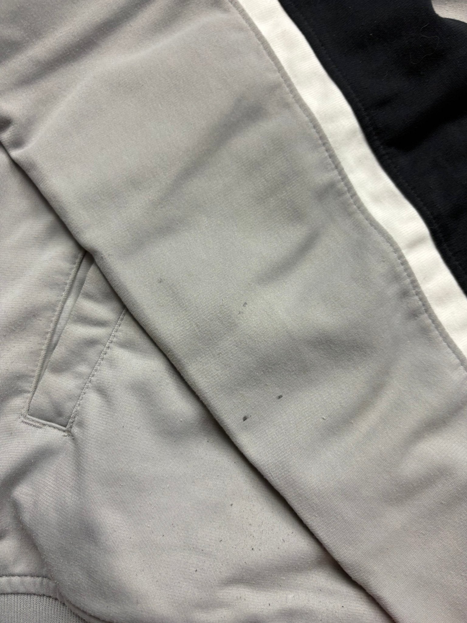 Nike Trackjacket - Grau/Schwarz (M) - PKeyVintage
