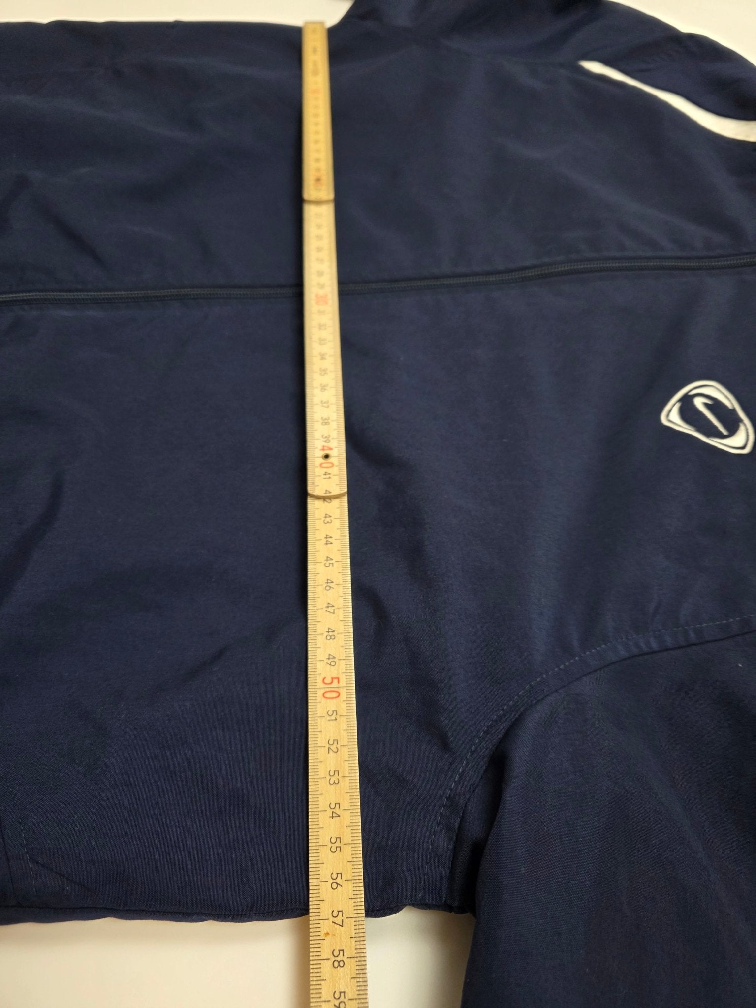 Nike Trackjacket - Navy/Schwarz/Weiß (M) - PKeyVintage