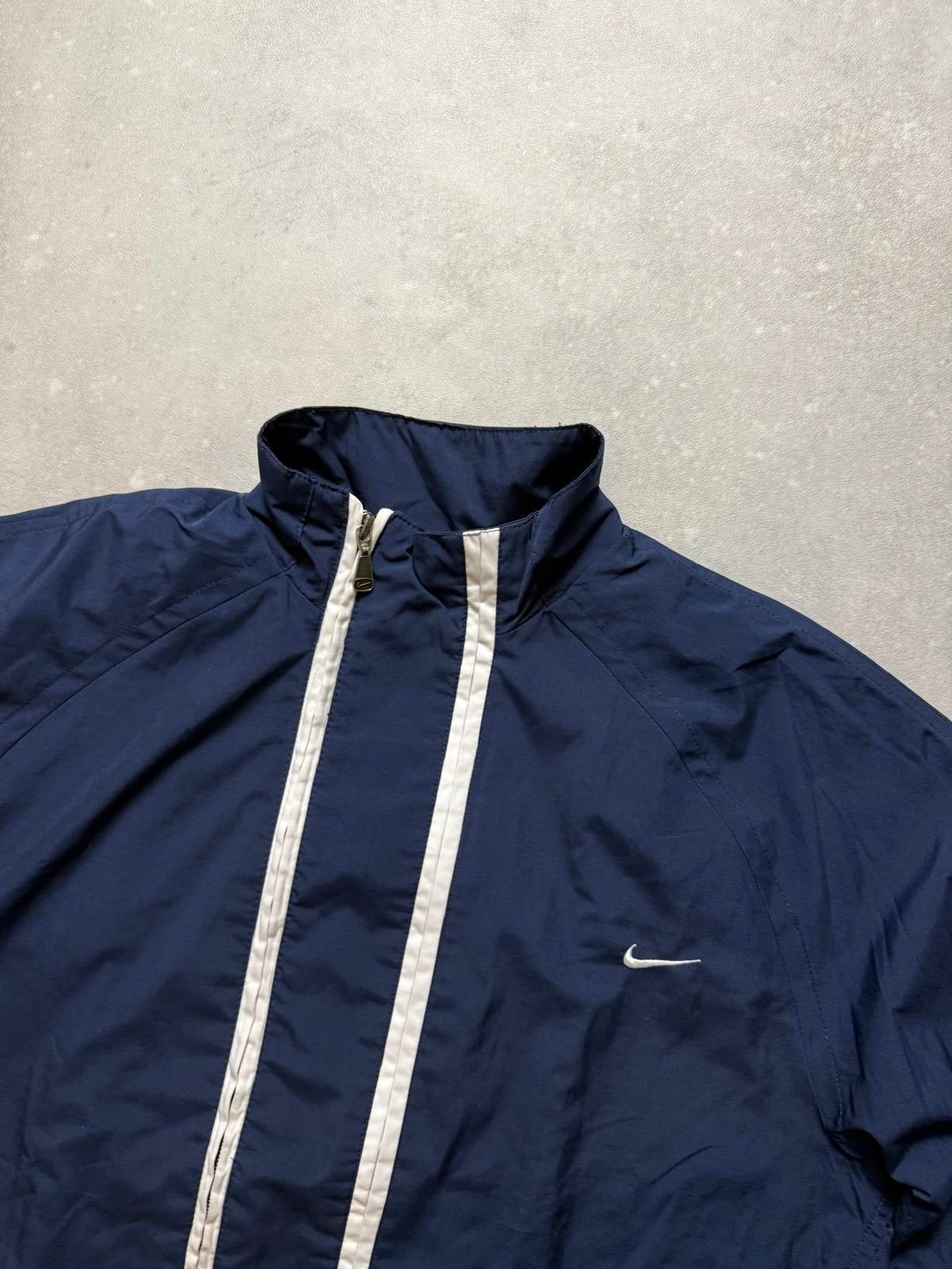 Nike Tracksuit - Navy/Beige (M) - PKeyVintage