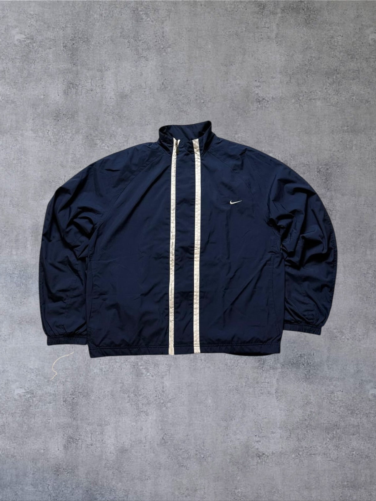 Nike Tracksuit - Navy/Beige (M) - PKeyVintage
