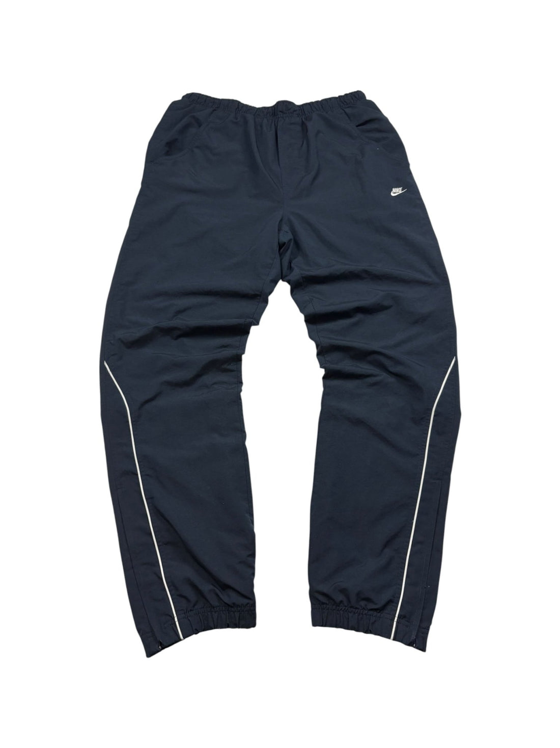 Nike Vintage Trainingshose 90er Mini Swoosh – Navy (L) - PKeyVintage