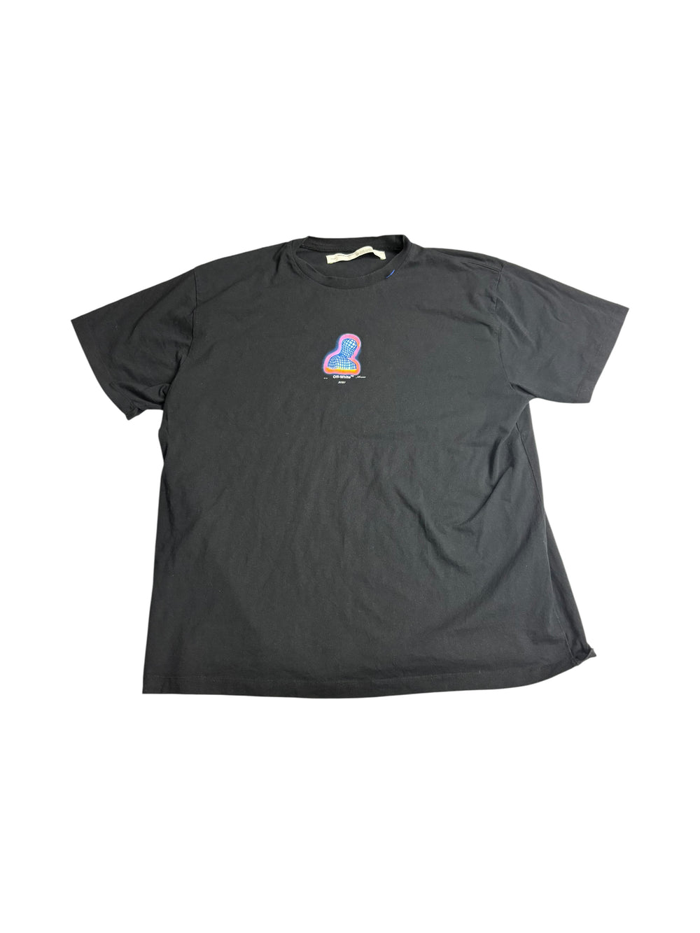 Off-White Graphic T-Shirt Schwarz XL Frontansicht