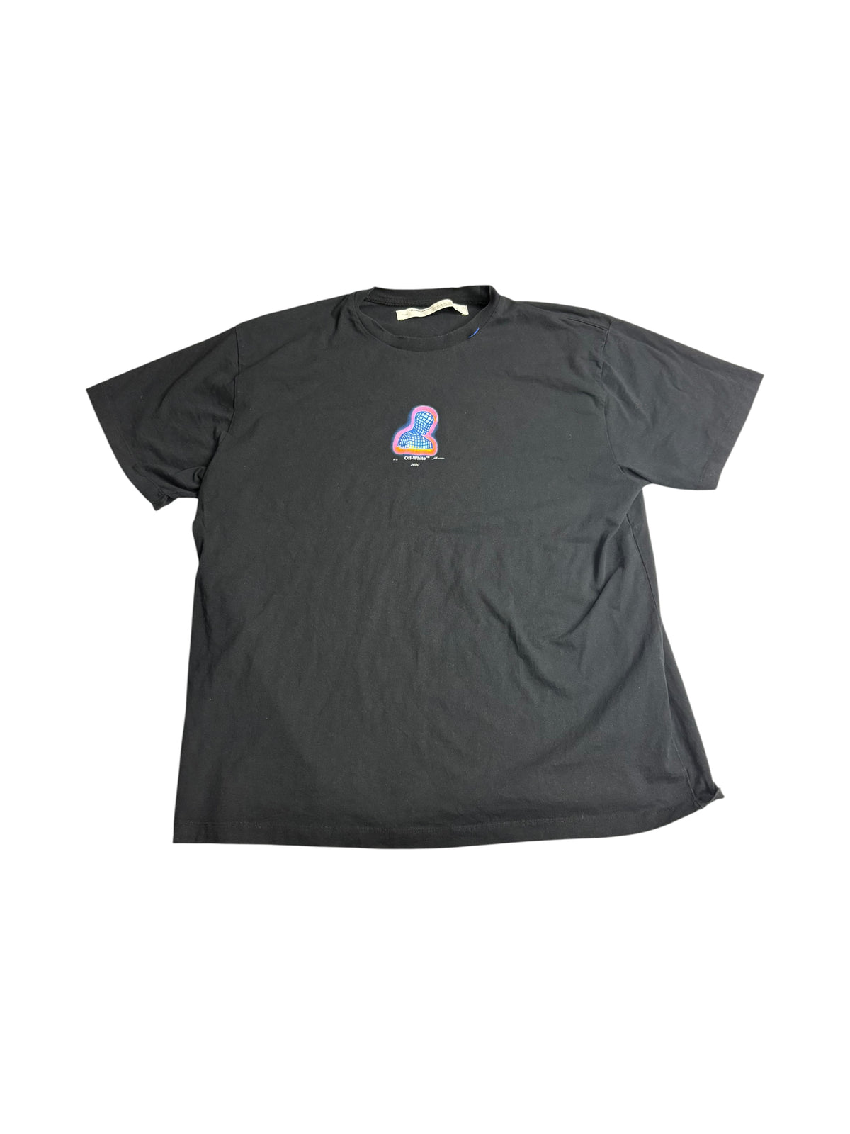 Off-White Graphic T-Shirt Schwarz XL Frontansicht