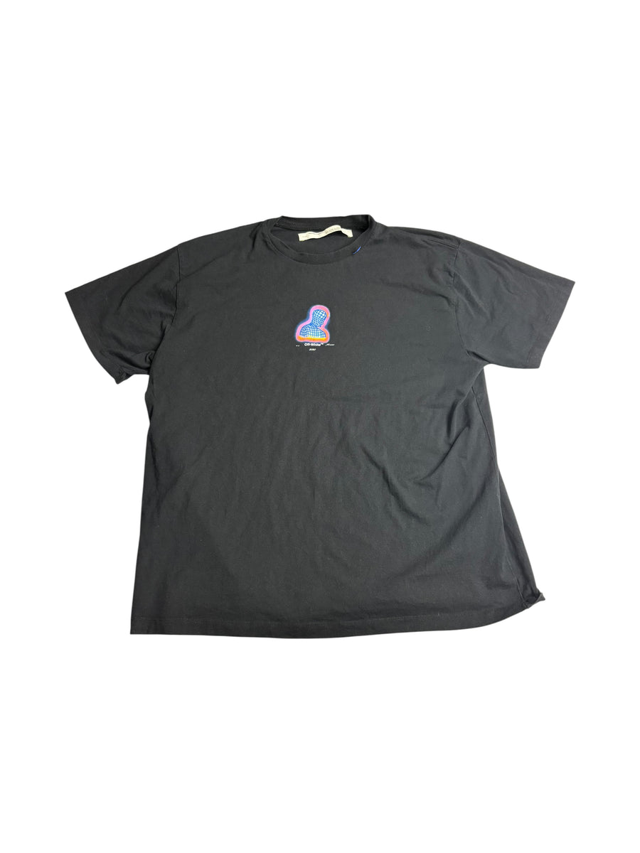 Off-White Graphic T-Shirt Schwarz XL Frontansicht
