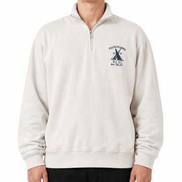 Polo half Zip XXL - PKeyVintage