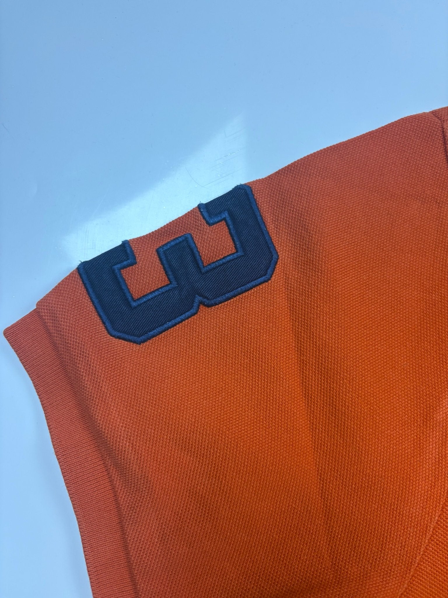 Polo Ralph Lauren Big Pony Custom Fit Vintage Poloshirt – Orange (XL) - PKeyVintage