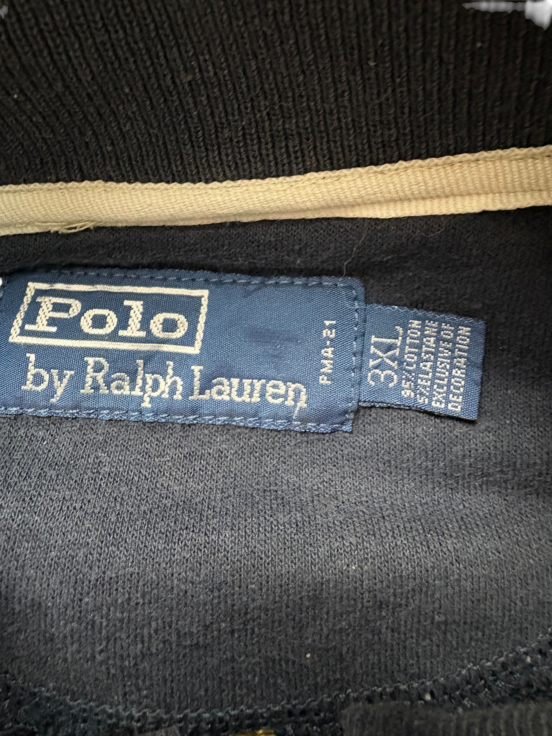 Polo Ralph Lauren Größenetikett mit Labelgröße 3XL