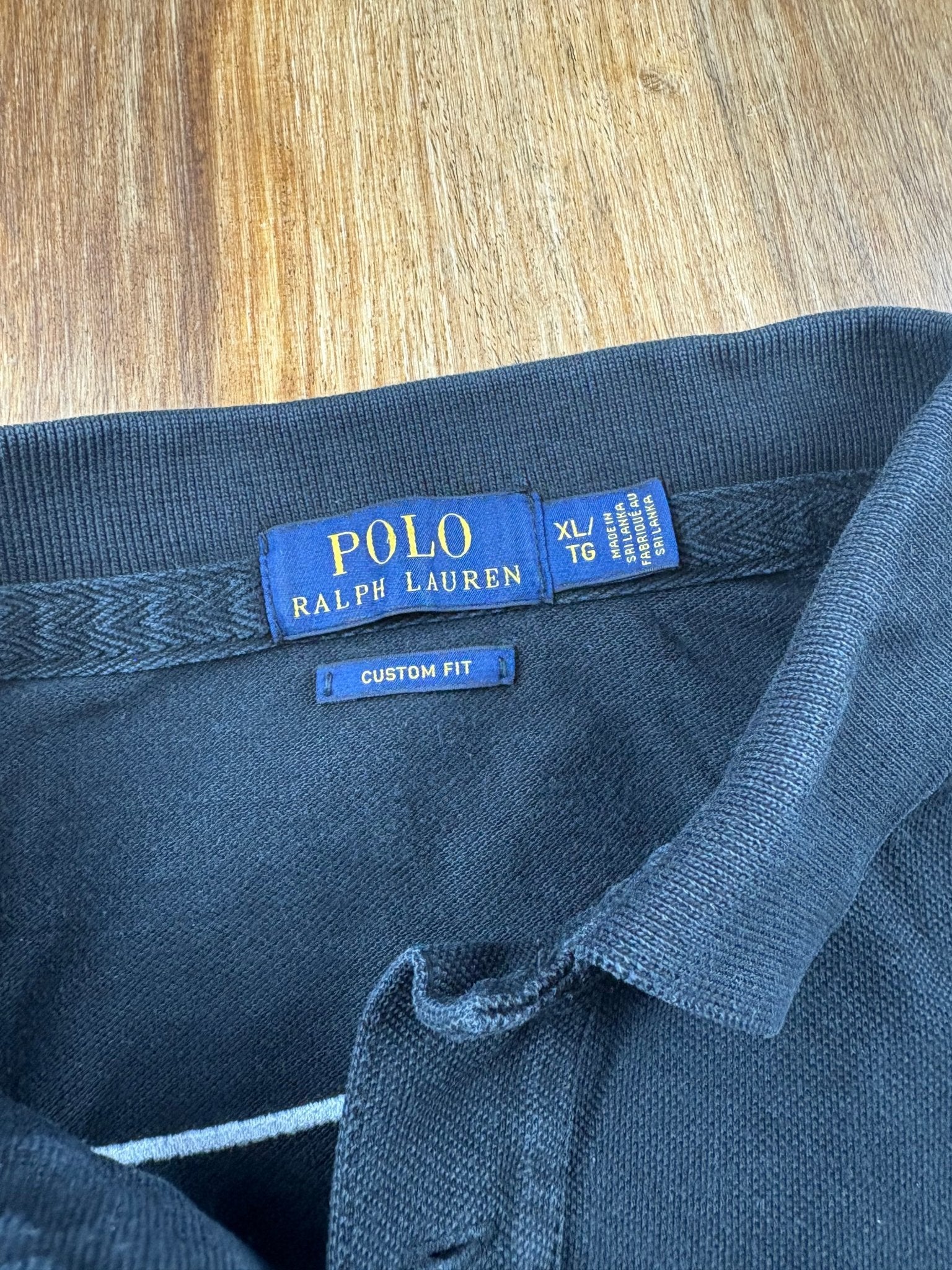 Ralph Lauren Chief Keef Polo - Schwarz (XL) - PKeyVintage