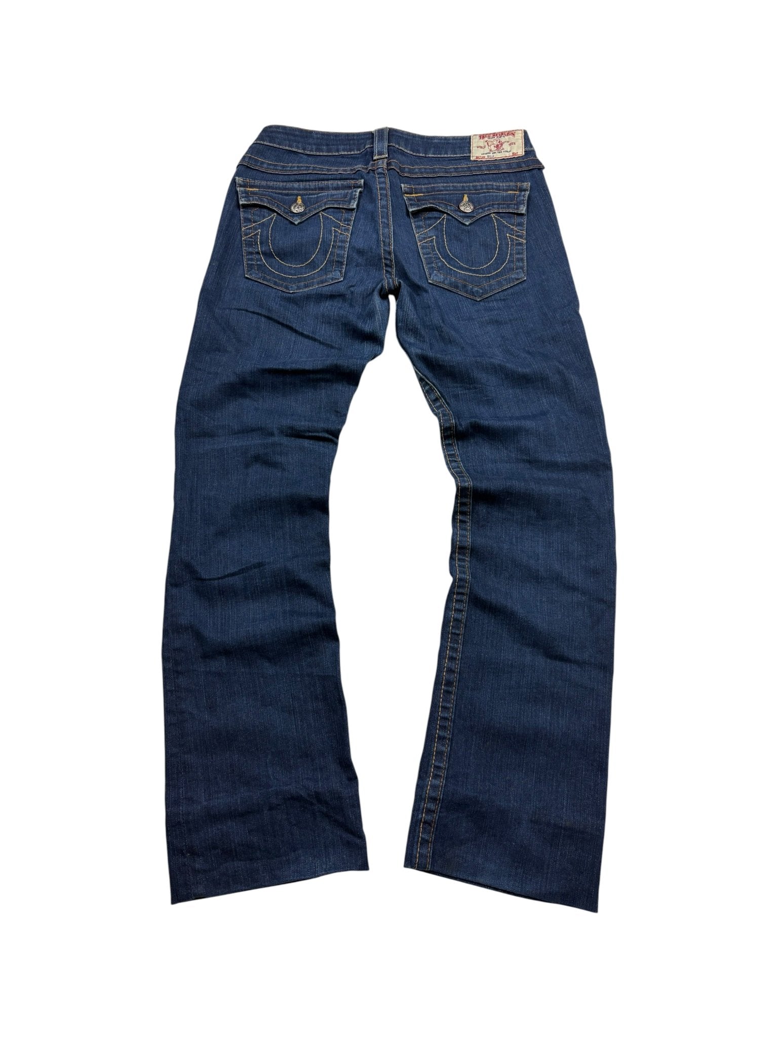 True Religion Billy Horseshoe Vintage Jeans – Dark Blue (30) - PKeyVintage