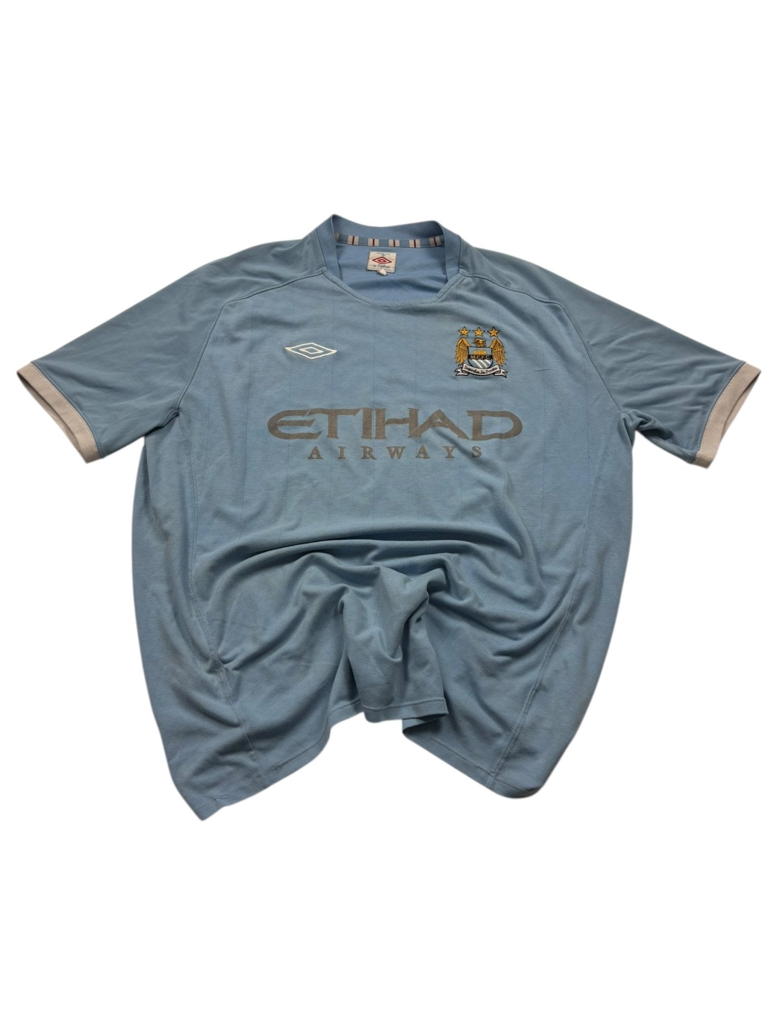 Umbro Manchester City Trikot - Hellblau (XL) - PKeyVintage