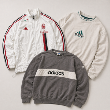 Vintage Adidas Streetwear – Trefoil Logo, 3-Streifen und 90er Originale bei PkeyVintage