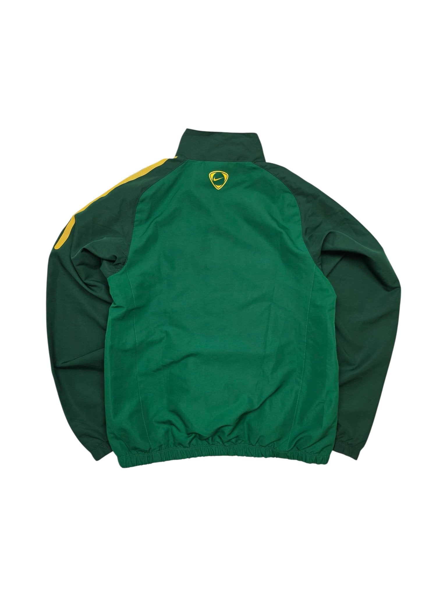 Vintage Nike Brasilien Track Jacket Grün Gelb – S - PKeyVintage