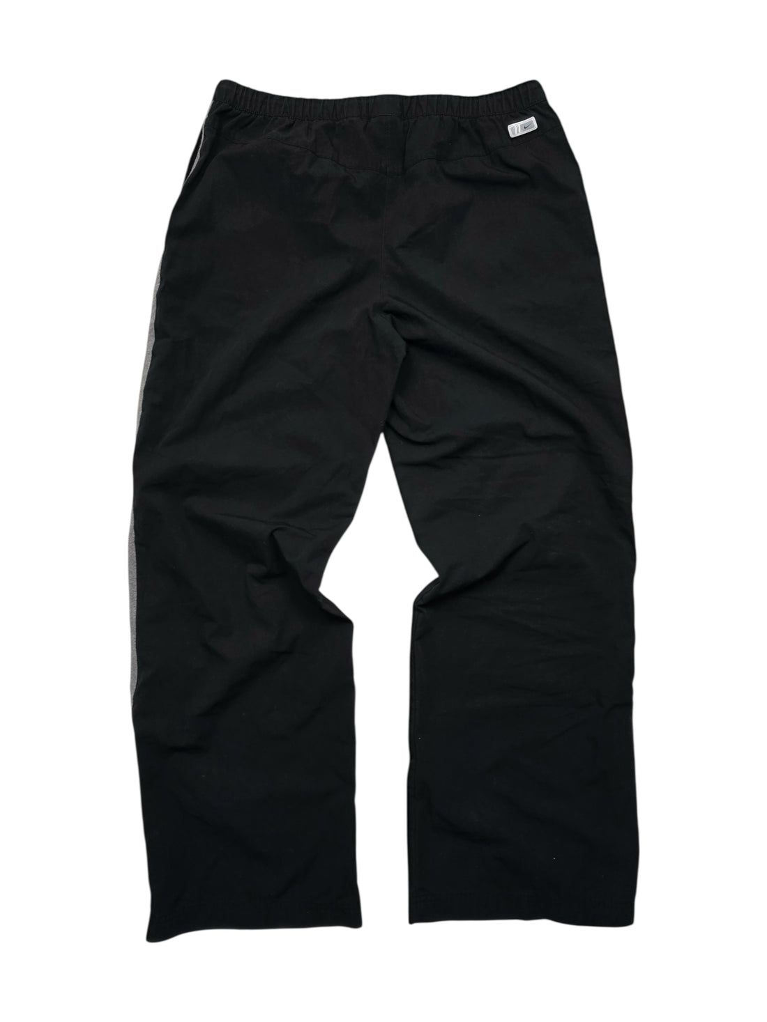 Vintage Nike Trackpants Schwarz/Weiß – Vorderseite