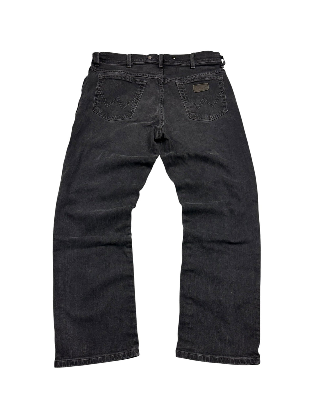 Wrangler Texas Stretch W - Naht Vintage Jeans – Washed Black (W36/L30) - PKeyVintage